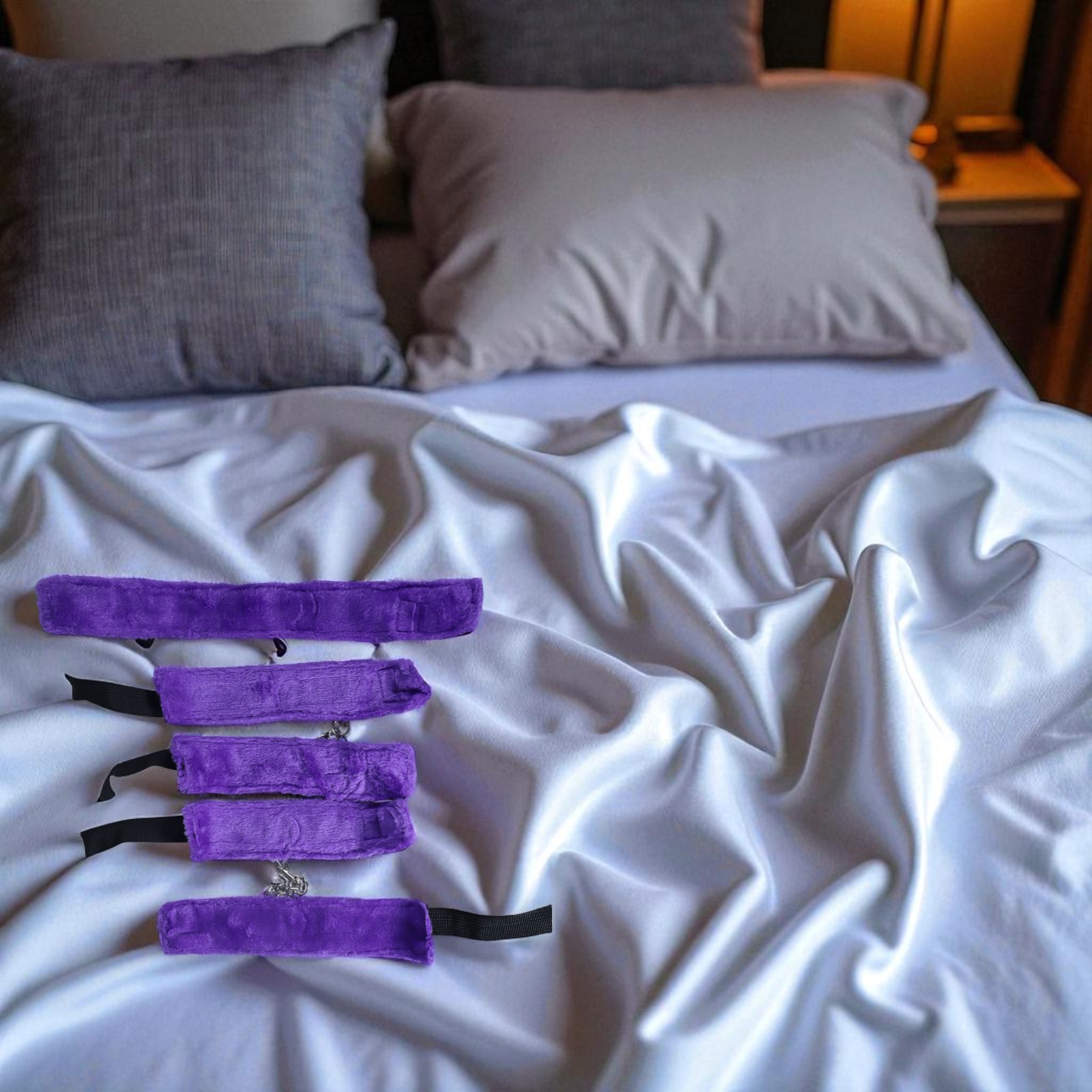 Gambar produk Cozy Feel Set Tali Pengikat Kaki Tangan BDSM Bondage Sets Rope - CZ440
