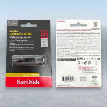 Gambar produk SanDisk Extreme Pro Flashdisk USB 3.2 Gen 1 256GB - SDCZ880