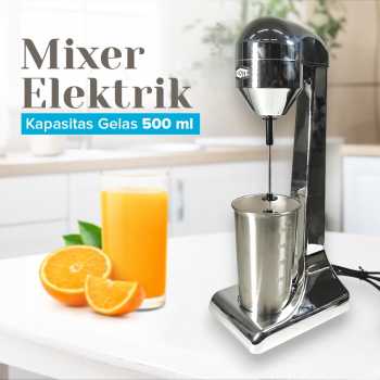 Gambar produk Trieste Mixer Elektrik Alat Pengaduk Pengocok Minuman Otomatis 100W - HSM-705S
