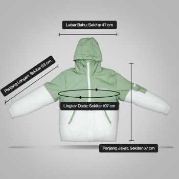 Gambar produk MOMO Jaket Running Anti UV Windbreaker Korean Style Polyester XXL - MM067