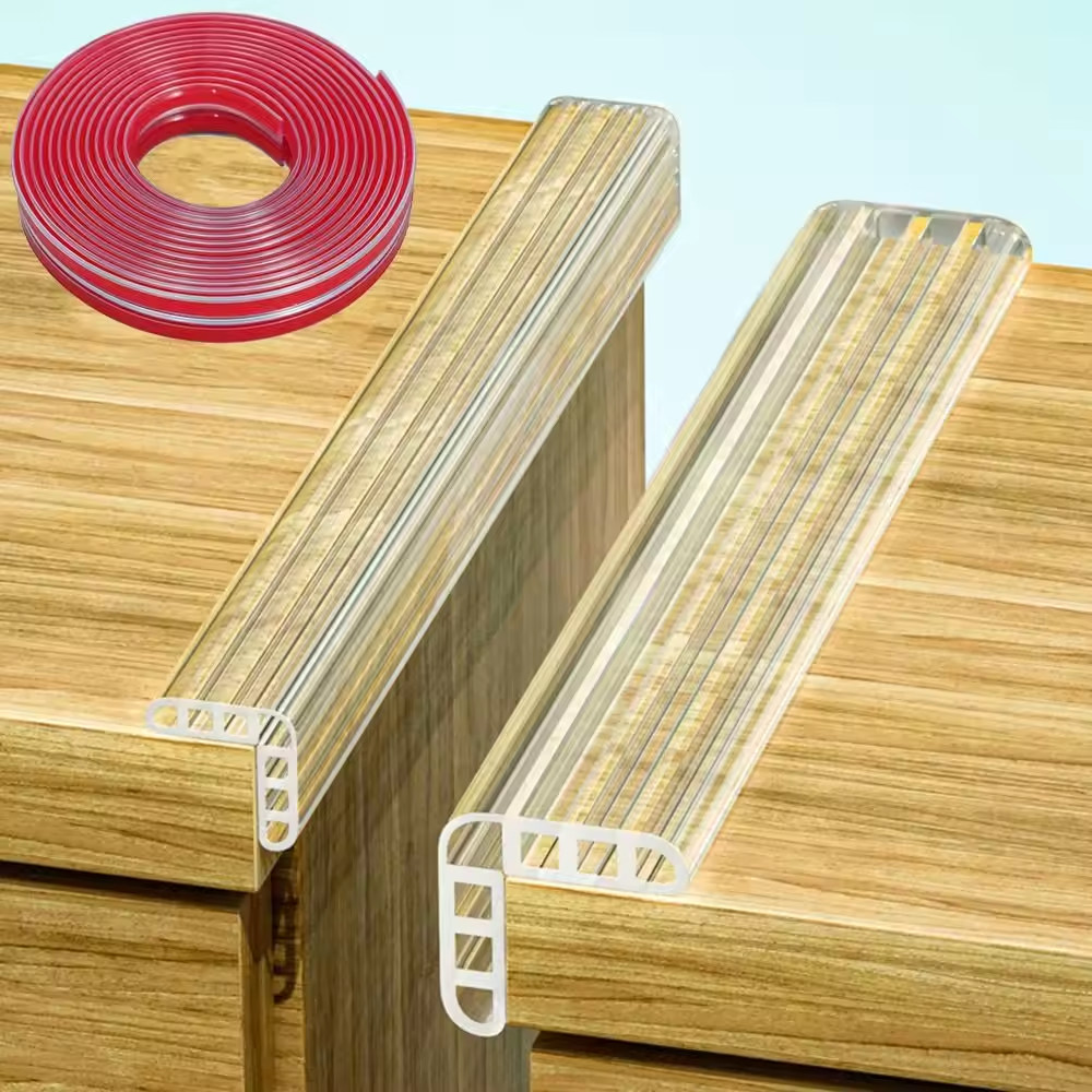 Gambar produk FMA High Quality PVC Transparent Table Edge Protector 1M 17.5x4mm - FM-M1