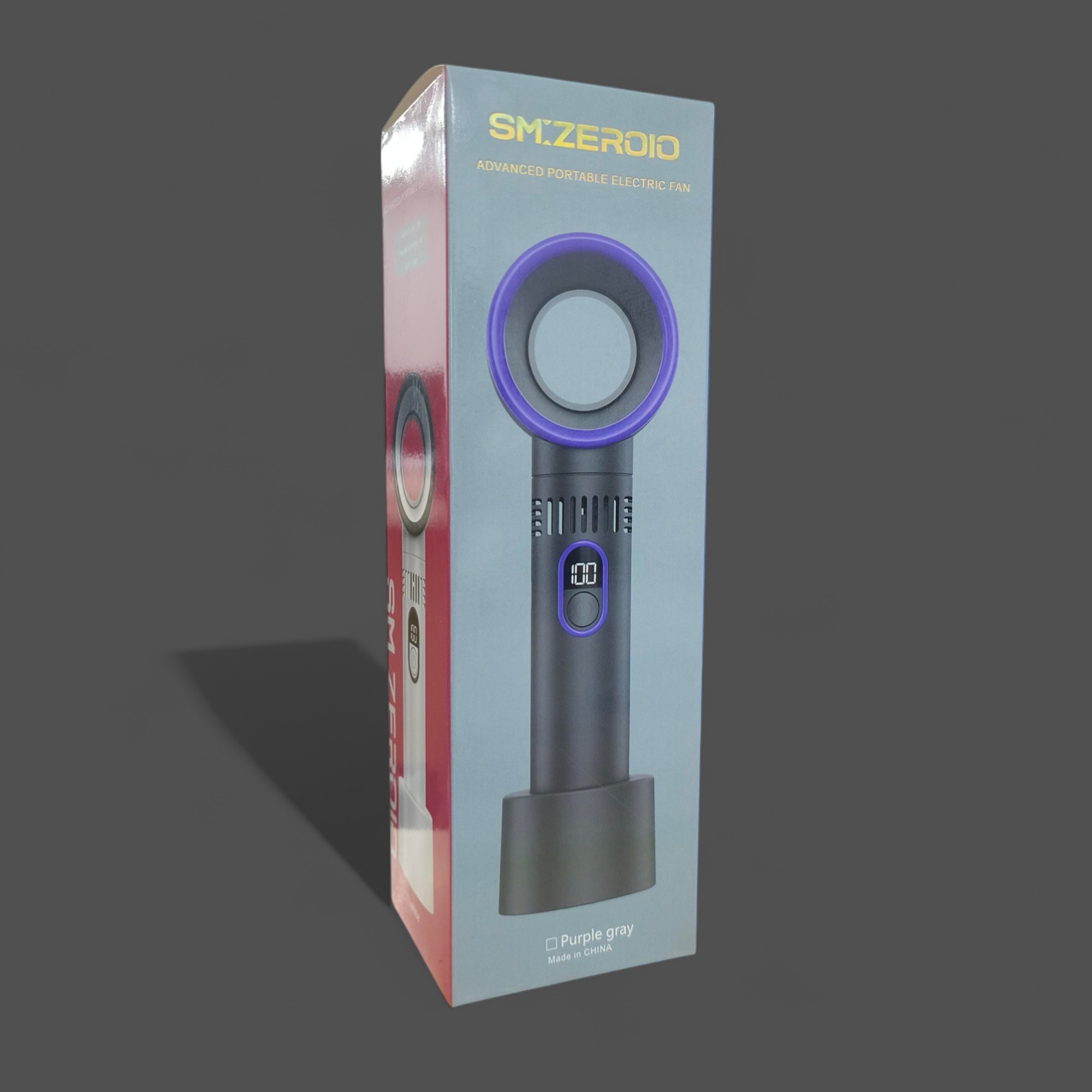 Gambar produk SMZERO10 Kipas Angin Portable Bladeless Handheld Fan 1200mAh - ZERO10