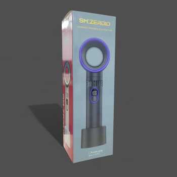 Gambar produk SMZERO10 Kipas Angin Portable Bladeless Handheld Fan 1200mAh - ZERO10