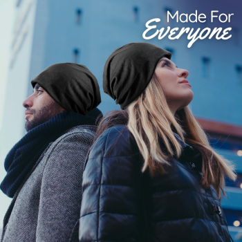 Gambar produk Ecobros Topi Kupluk Pria Wanita Kain Katun Winter Beanie Hat - EC001