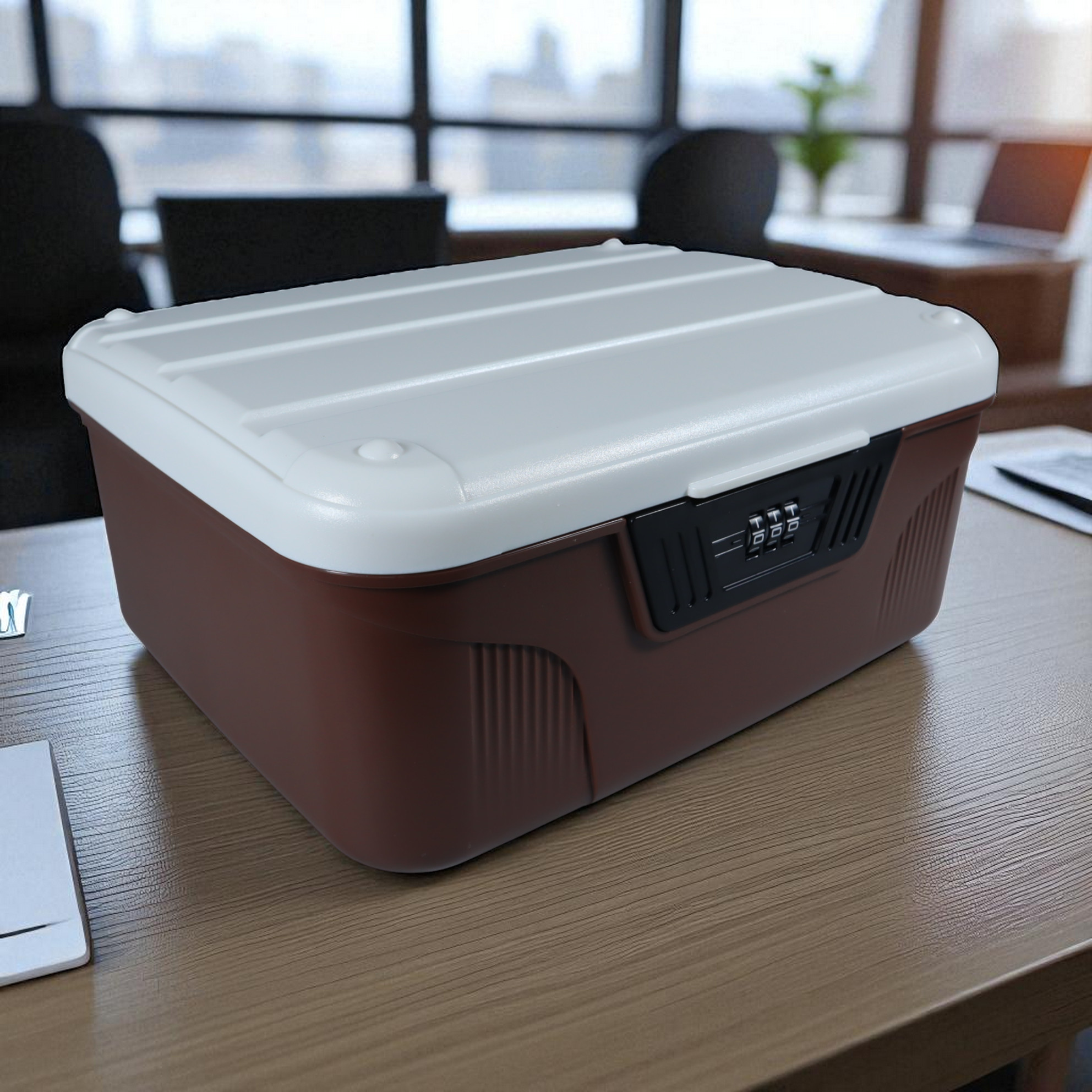 Gambar produk TEDEY Kotak Brankas Safety Box Portable Password S - 8875