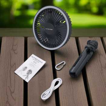 Gambar produk NITECORE Kipas Angin Portable 2in1 LED Ring Light Adjustable 10000mAh - NEF10
