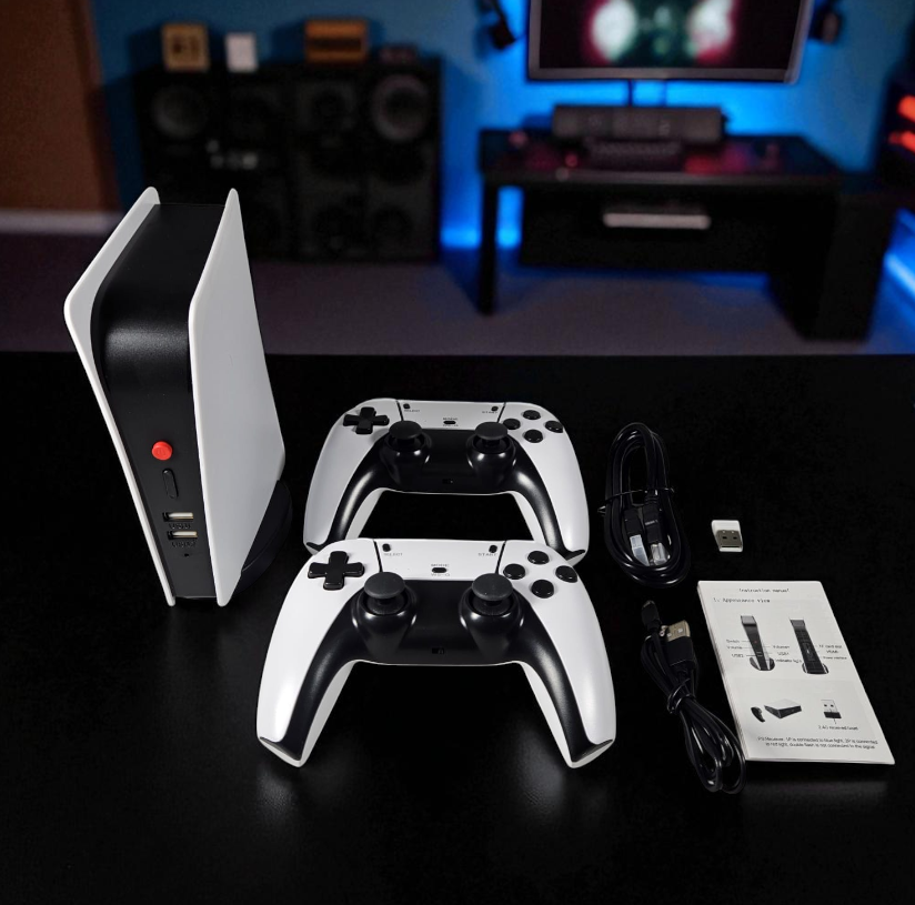 Gambar produk OWLLON Game Console Retro Classic 15K Games with Wireless Gamepad - M5