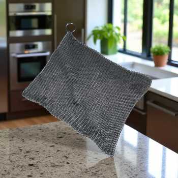 Gambar produk ERGO Sabut Kawat Cuci Piring Stainless Steel 15x15cm - ER15