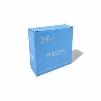 Gambar produk TaffHOME Saklar Lampu Luxury Touch LED with Remote 2 Gang - XJG-DH001