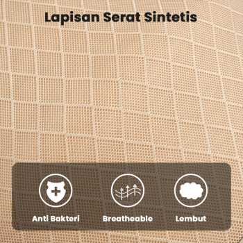 Gambar produk MALUOKASA Bantal Punggung Mobil Memory Foam Lumbar Support - M3D