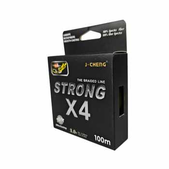 Gambar produk J-Cheng Senar Tali Pancing 4 Braided PE Fishing Line 100M 3.0 - JC4180