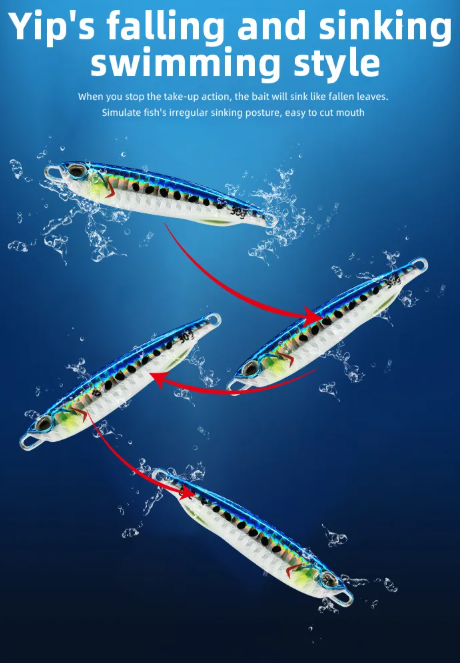 Gambar produk Atriptime Umpan Pancing Ikan Fishing Artificial Bait Night Light 15g - S1BF96