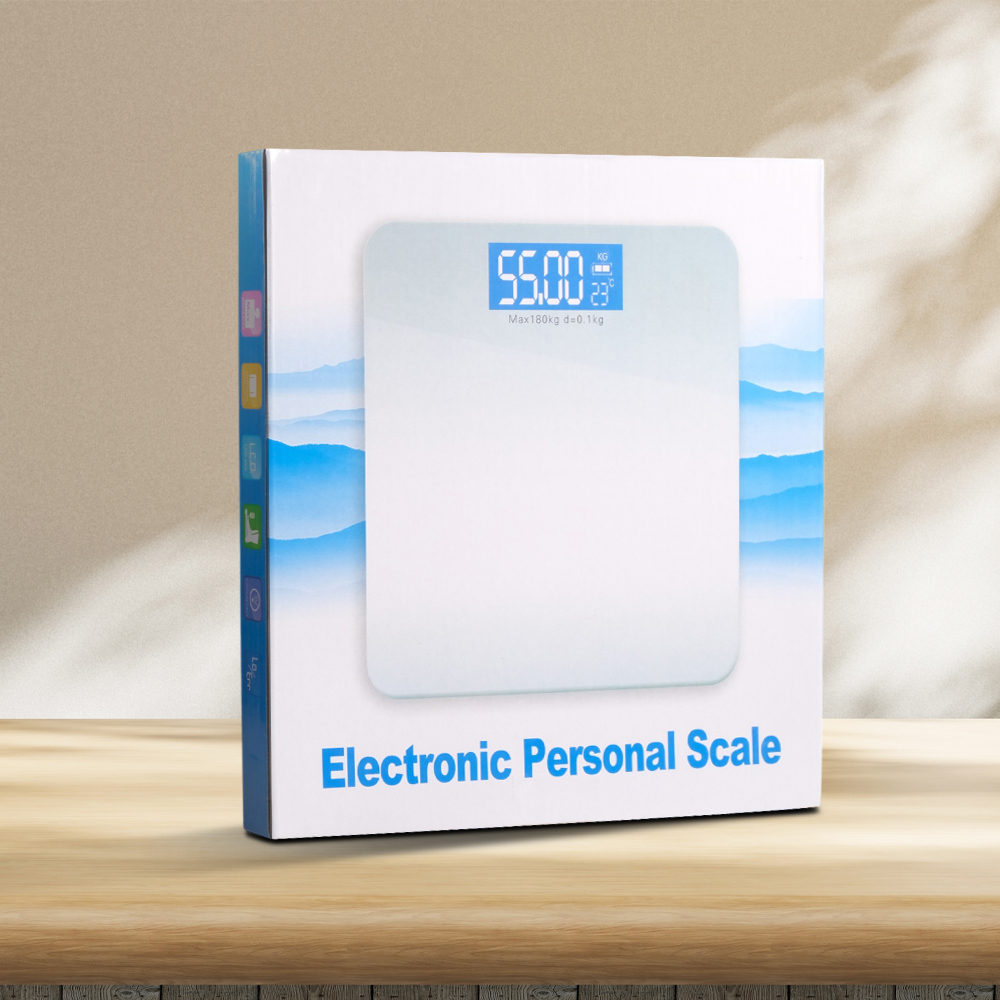 Gambar produk LIFEHOOD Timbangan Badan Digital Scale Rechargeable 180kg - A56I