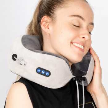 Gambar produk WTOTECH Bantal Pijat Leher Elektrik 3 Mode Neck Massager Pillow - UMP-021