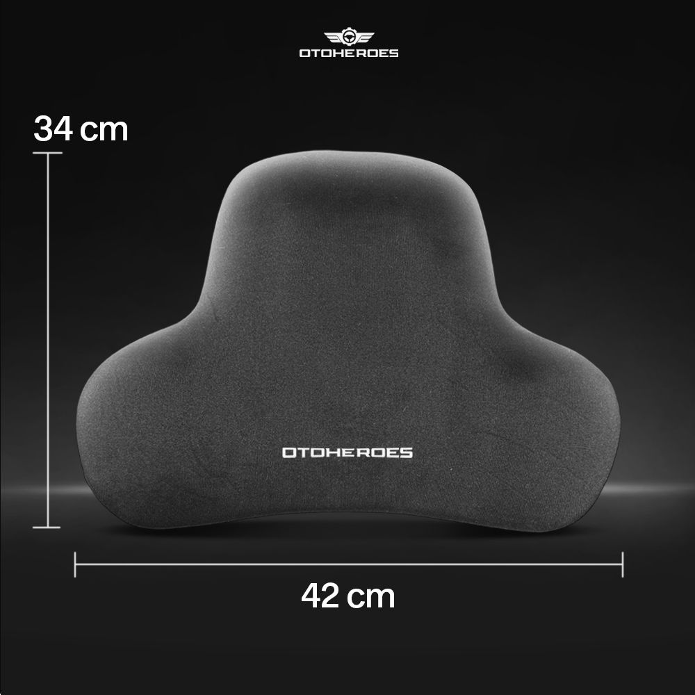 Gambar produk OTOHEROES Bantal Punggung Kursi Mobil Lumbar Support Memory Foam - DK-1