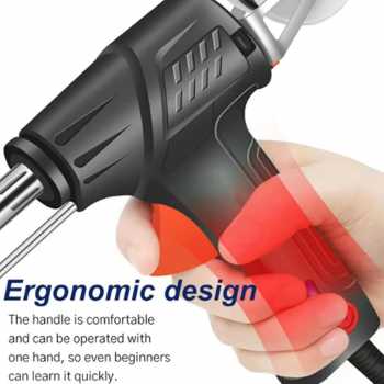 Gambar produk Januel Solder Listrik Tembak Tin Gun Handheld 60W With Braket Tin Wire - Jn04