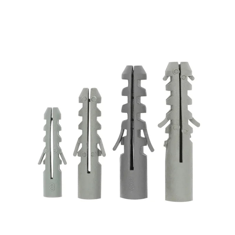 Gambar produk YUEQING Expansion Screw Pipe Nylon Wall Anchors Tube 100 PCS M6