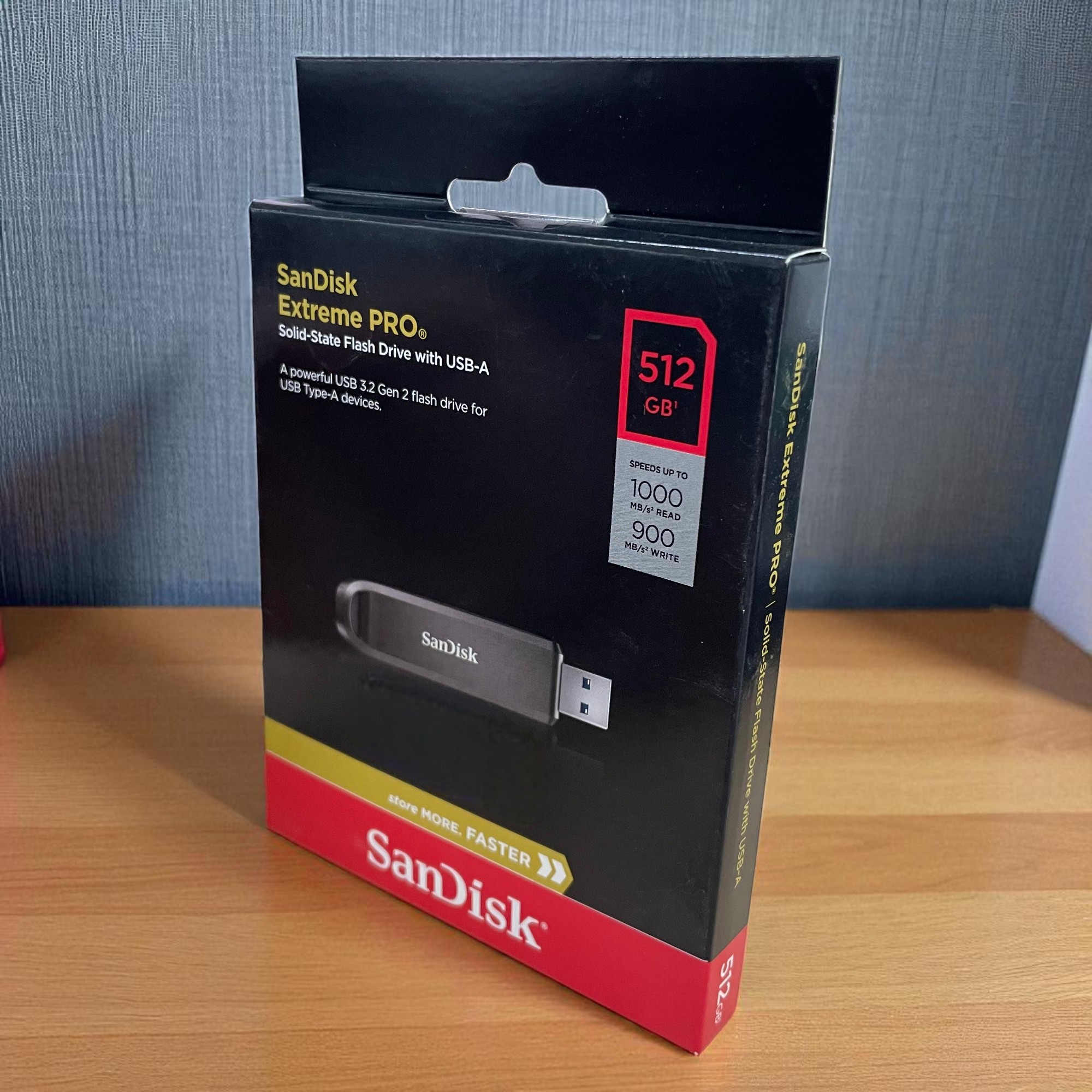 Gambar produk SanDisk Extreme PRO Flashdisk with USB Type A 3.2 Gen 2 512GB - SDCZ820