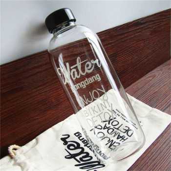 Gambar produk LAMHANDA Botol Minum Plastik Detox Infused Water Bottle BPA Free 1L - QWF236