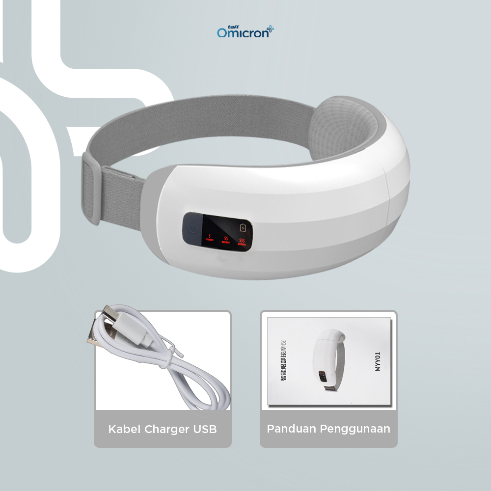 Gambar produk TaffOmicron Kompres Mata Eye Hot Heating Compress Rechargeable - MYY01-C
