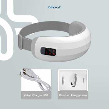 Gambar produk TaffOmicron Kompres Mata Eye Hot Heating Compress Rechargeable - MYY01-C