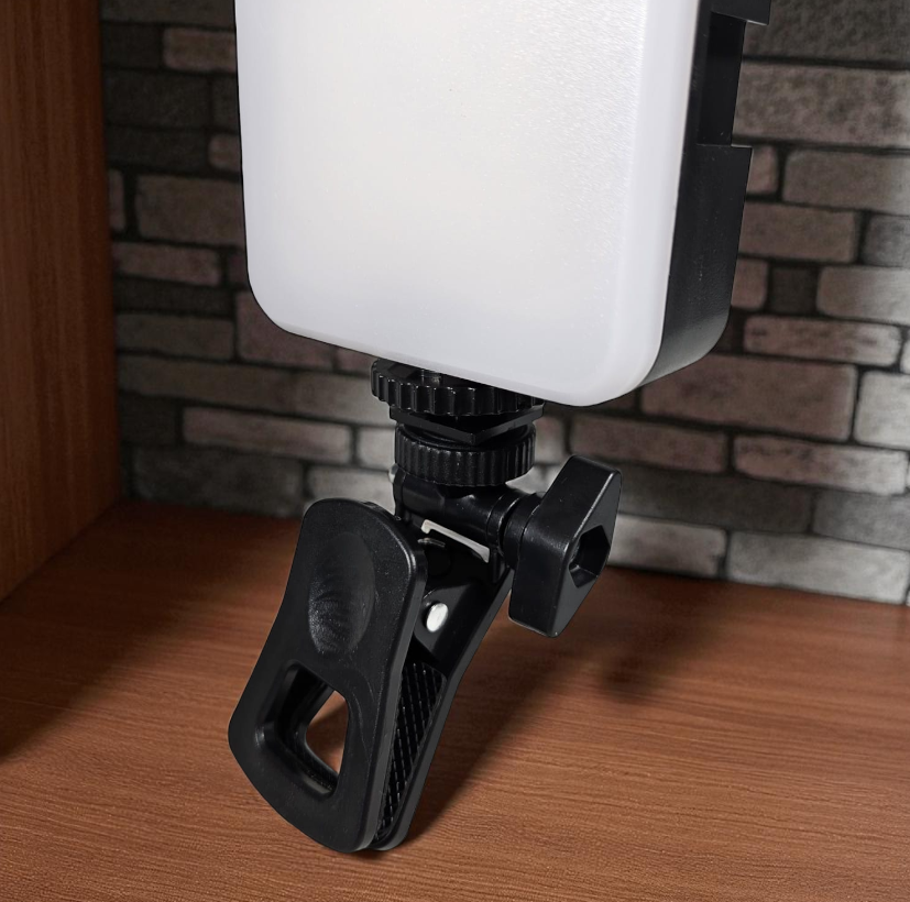 Gambar produk NAIX LED Selfie Fill Light Lampu Kamera Video Portable Tri Color 5.5W - AY-49J