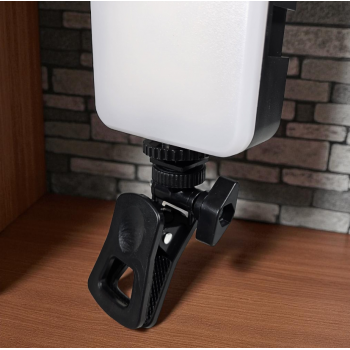 Gambar produk NAIX LED Selfie Fill Light Lampu Kamera Video Portable Tri Color 5.5W - AY-49J