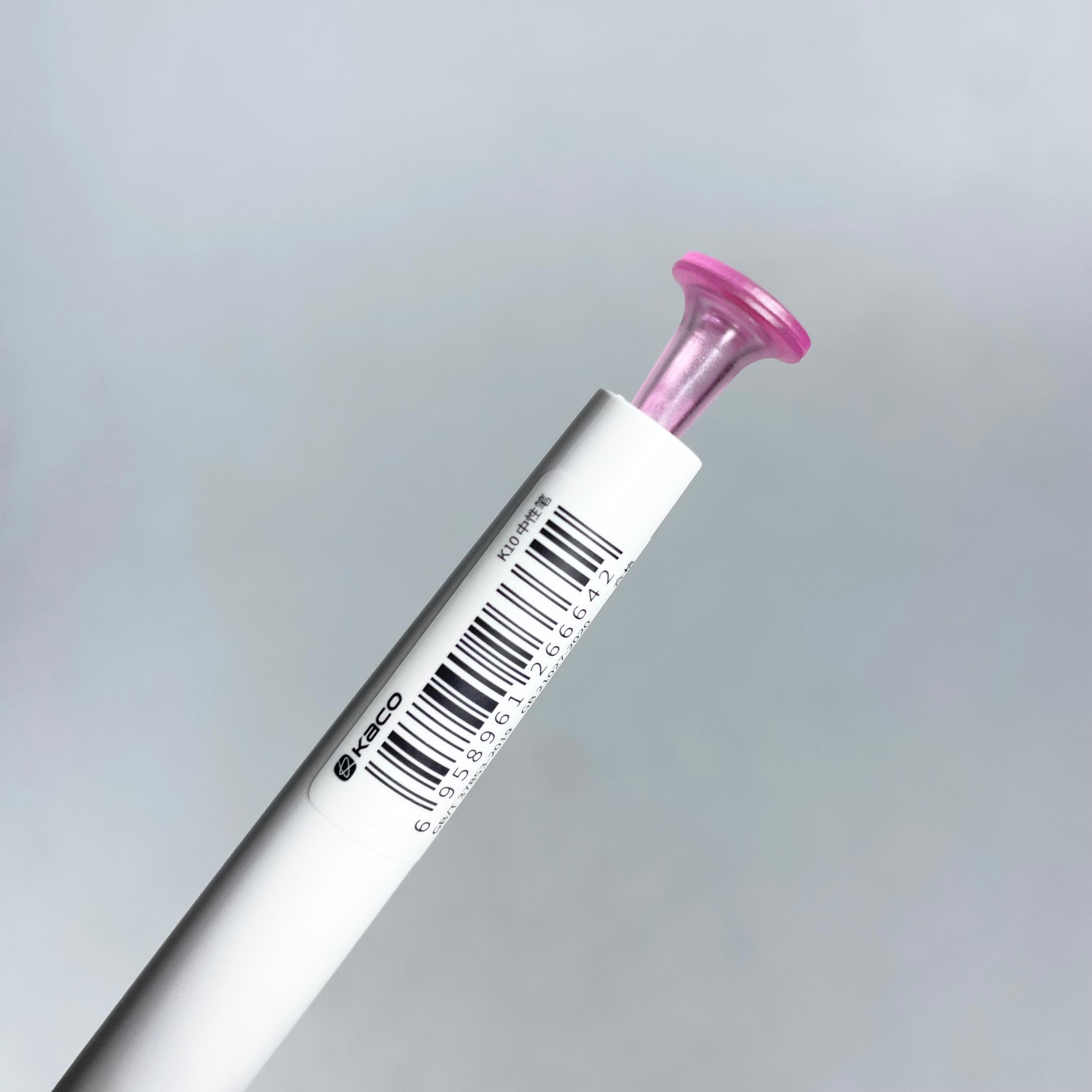 Gambar produk Kaco Pena Pulpen Gel 0.45mm Dual Ballpoint Quick Dry Black Ink 1 PCS - K10