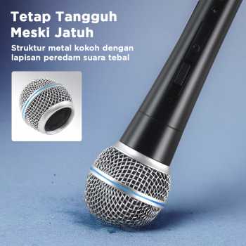 Gambar produk ARPENO Microphone Cardioid Dynamic Wired for Shure Karaoke BBOX - SM58