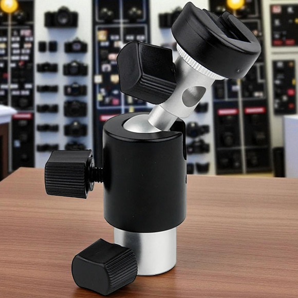 Gambar produk BINYEAE Dudukan Flash Kamera Hot Shoe Ball for Studio Tripod Type D - QM3623