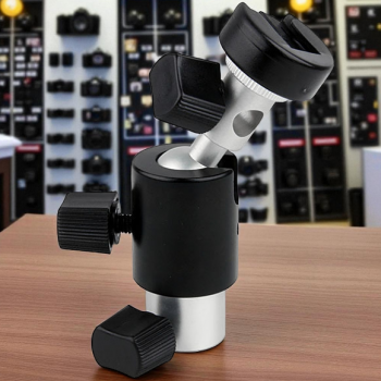 Gambar produk BINYEAE Dudukan Flash Kamera Hot Shoe Ball for Studio Tripod Type D - QM3623