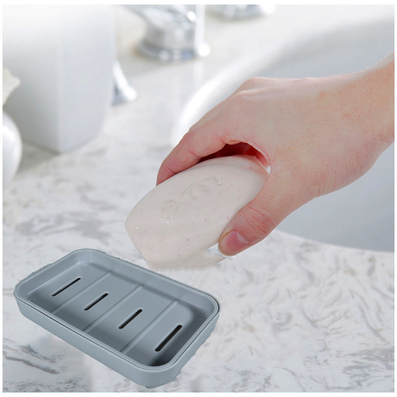 Gambar produk Bio Tempat Sabun Mandi 2 Lapis Container Soap Drain Box - BIZ001