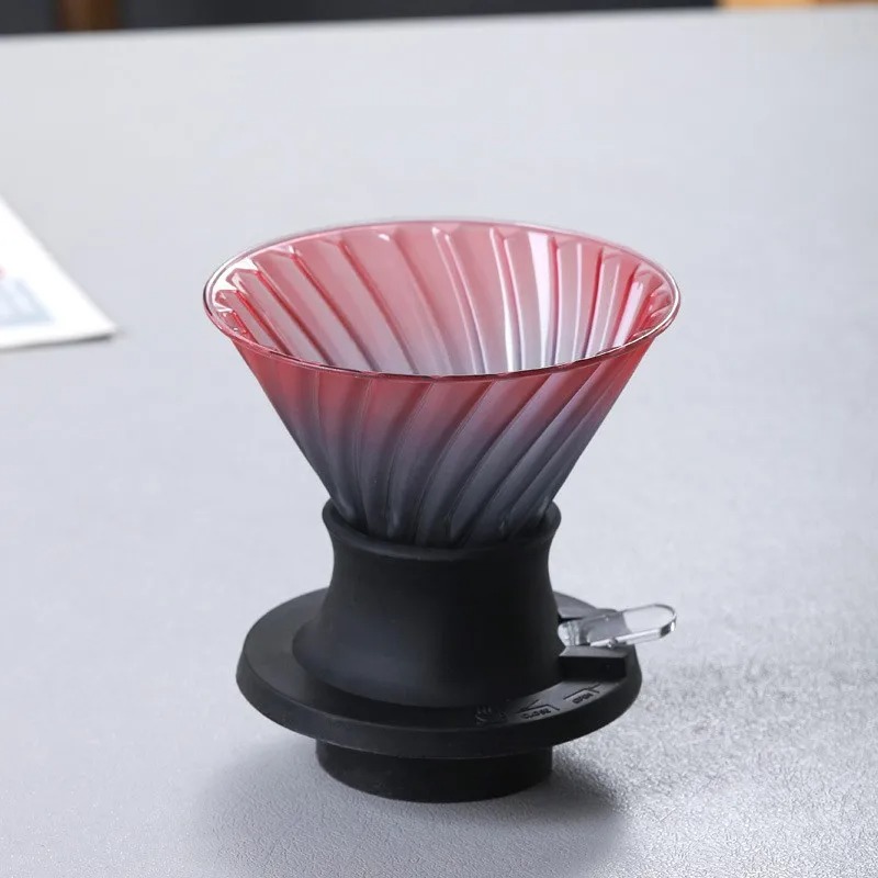 Gambar produk ANTM Filter Penyaring Kopi V60 Cone Coffee Dripper Valve Twirl - INU161