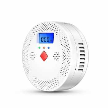 Gambar produk DYGSM Alat Pendeteksi Karbon Monoksida Smart CO Detector Tuya WiFi - DG12