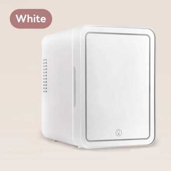 Gambar produk Nehumie Kulkas Mini Skincare Fridge Hot and Cold LED Light Mirror 4L - N40