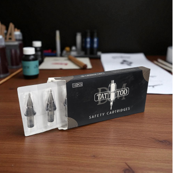 Gambar produk DMTATTOO Jarum Tato Sekali Pakai Cartridge 0.35mm 10 PCS - 1207RL