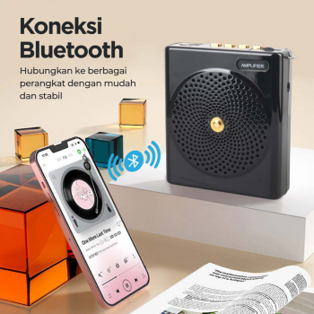 Gambar produk Burt-s Speaker Pinggang Bluetooth Voice Amplifier Wired 3W - S61