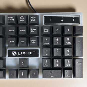 Gambar produk LIMEIDE Combo Gaming Keyboard RGB with Mouse - GTX300