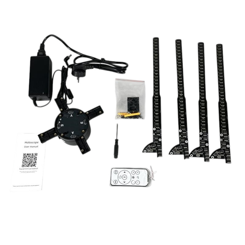 Gambar produk VIGAOT Proyektor Kipas 3D Hologram Display Fan Projector LED 65cm - P65