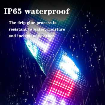 Gambar produk Wisciton LED Matrix Panel Bluetooth Flexible Waterproof 89.8x19.2cm - W19