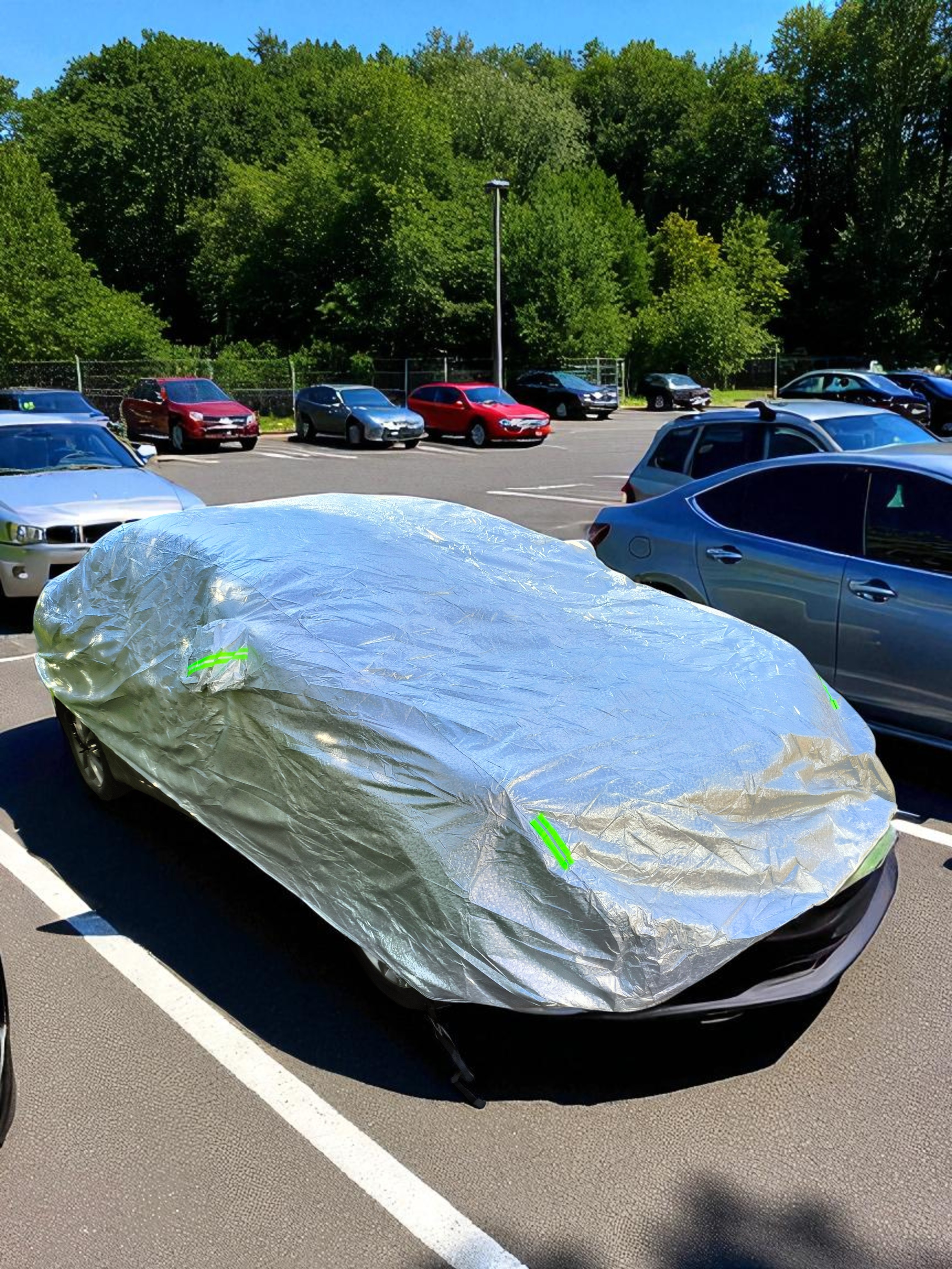 Gambar produk XSD Sarung Mobil Universal Car Cover Waterproof Hatchback Sedan 3L - JW401