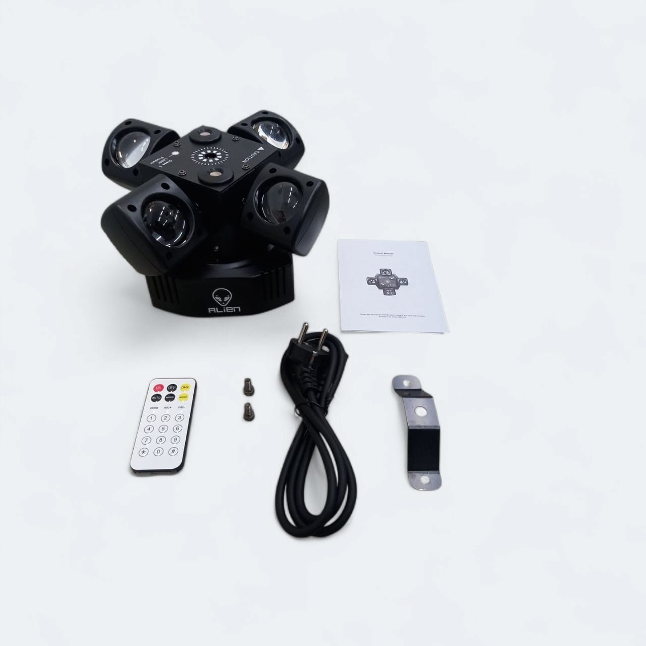 Gambar produk Alien Lampu Sorot LED Laser Beam Disco RGBW Moving Head DMX512 48W - KM4
