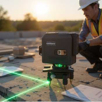Gambar produk Taffware Laser Level Self Leveling 3D 12 Line Alarm With Remote - CT3