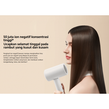 Gambar produk Xiaomi Pengering Rambut Compact Hair Dryer 1600W 20.000RPM - H101