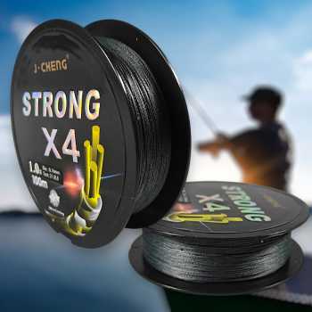 J-Cheng Senar Tali Pancing 4 Braided PE Fishing Line 100M - JC4180
