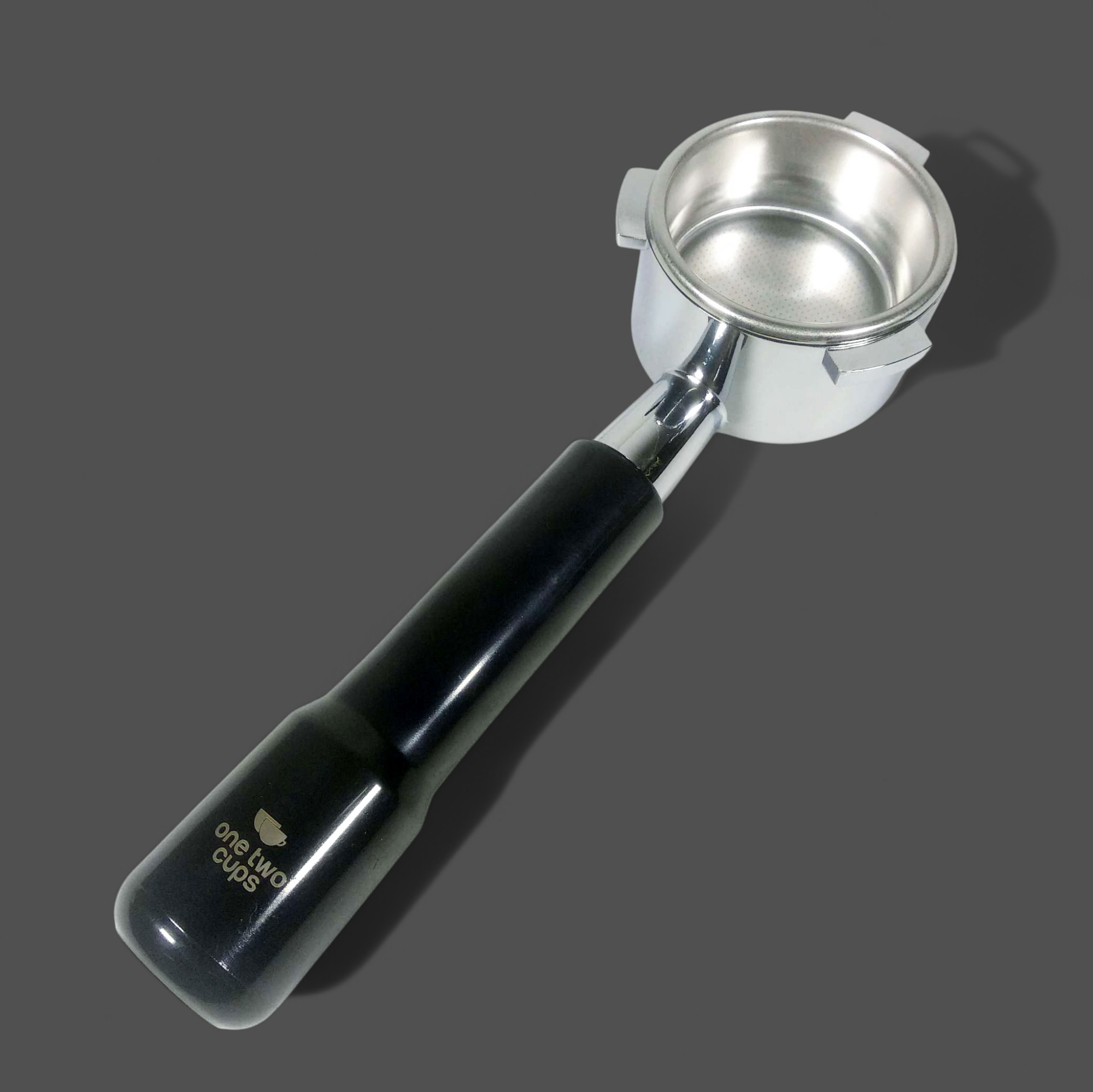 Gambar produk One Two Cups Bottomless Naked Portafilter Stainless Breville 54mm - FR4
