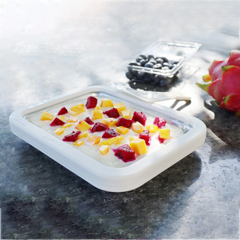 Gambar produk MagiDeal Wadah Pembuat Es Krim dan Yogurt Fried Ice Maker 22.5x17.5cm - MD386