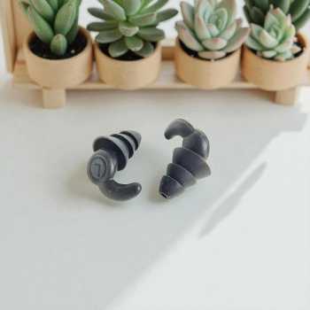 MOORLINE Penutup Telinga Earplug Shark Fin Waterproof Silicone - MR99B