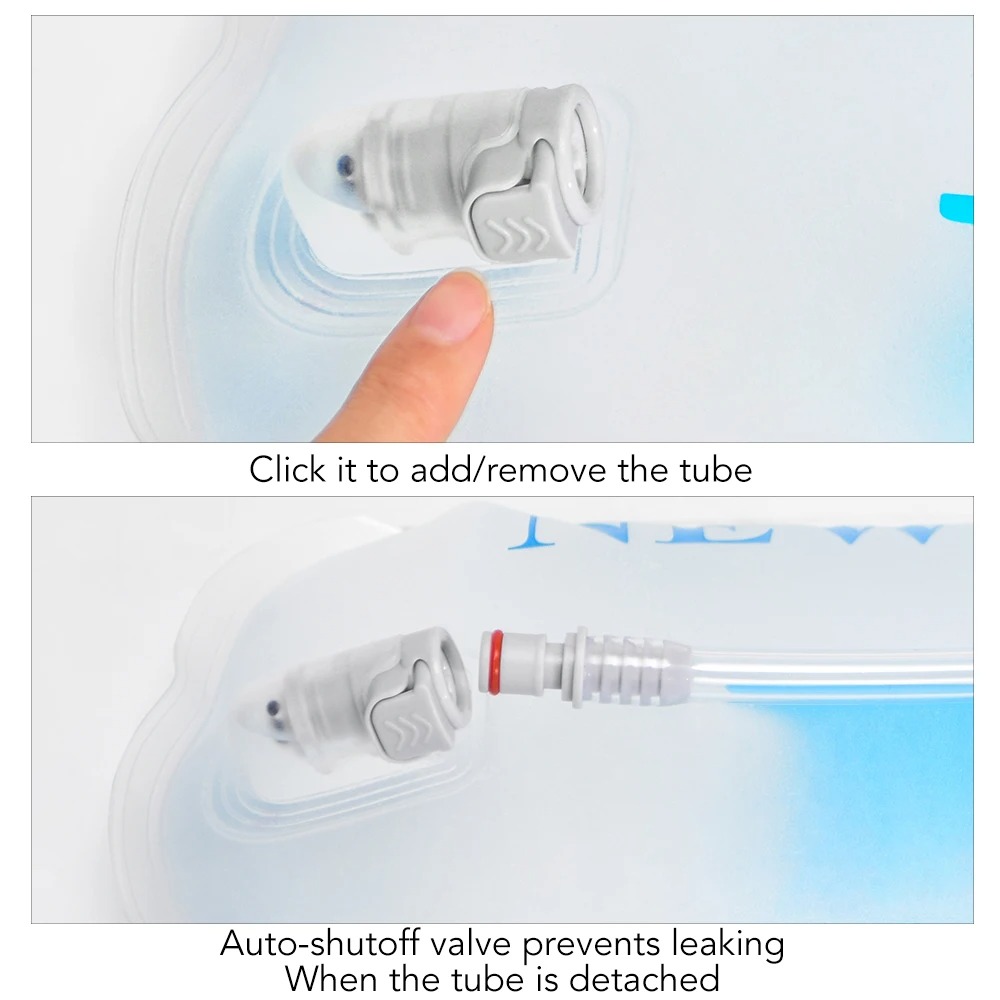 Gambar produk TaffSPORT Kantong Air Minum Water Bladder Food Grade Bite Valve 2L - TFWB-20