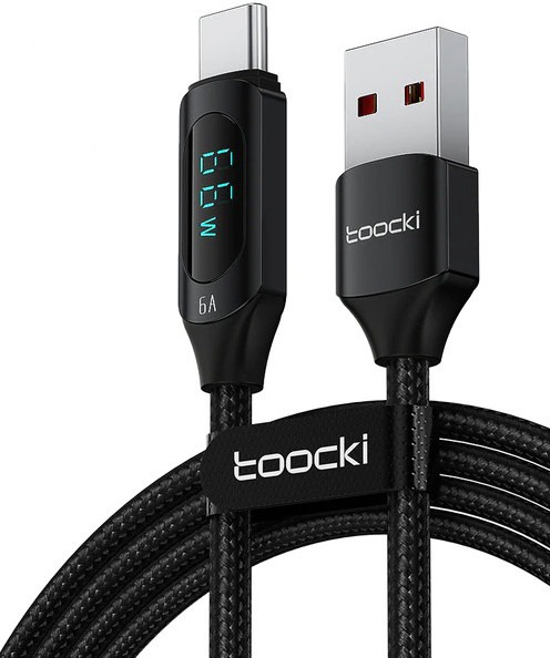 Gambar produk Toocki Kabel Charger Data USB to USB Type-C Fast Charging 66W 6A 1M - TXCT-XY01/XYA01